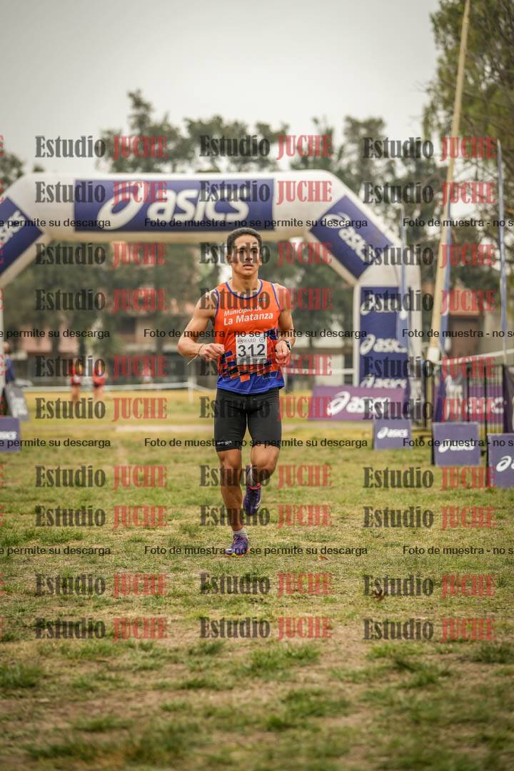 Fotos de la llegada del cross de 8000 m