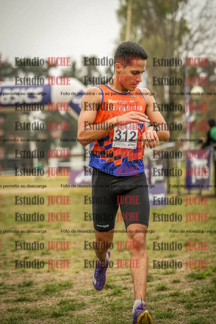 Fotos de la llegada del cross de 8000 m