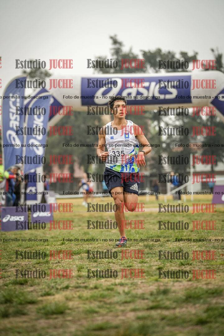 Fotos de la llegada del cross de 8000 m