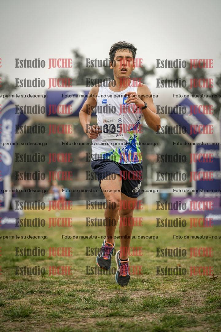 Fotos de la llegada del cross de 8000 m