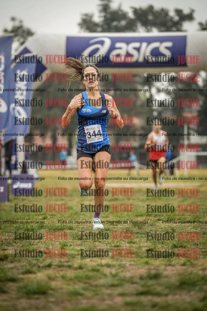 Fotos de la llegada del cross de 8000 m