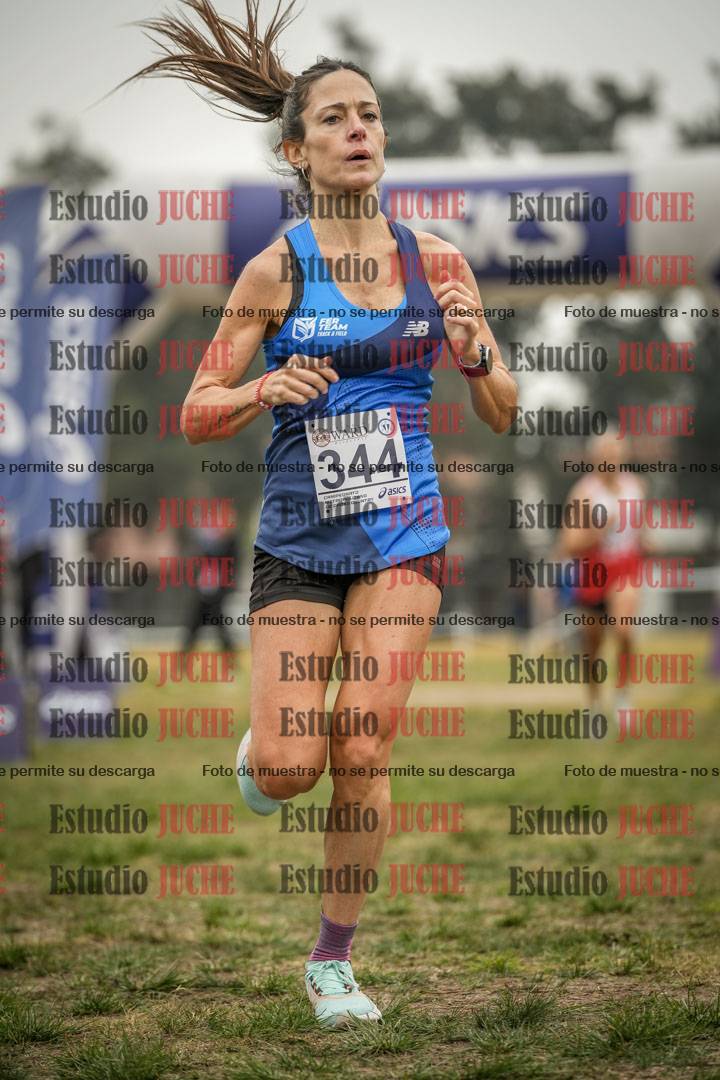 Fotos de la llegada del cross de 8000 m