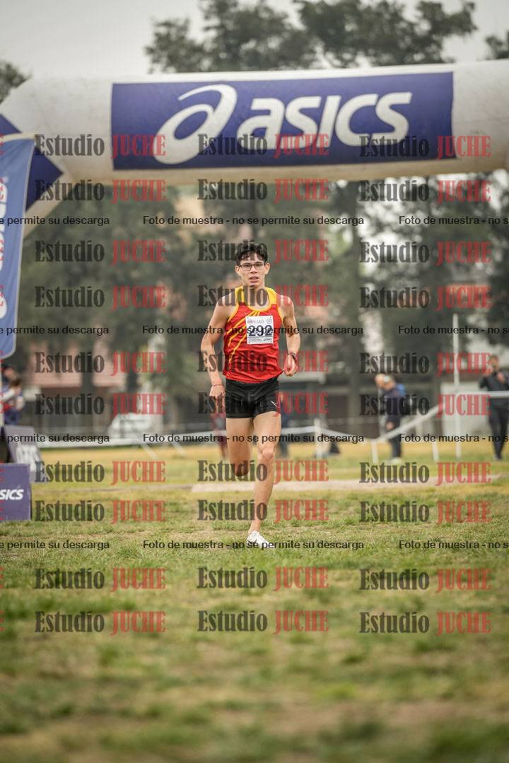 Fotos de la llegada del cross de 8000 m