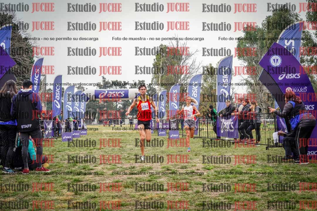 Fotos de la llegada del cross de 8000 m