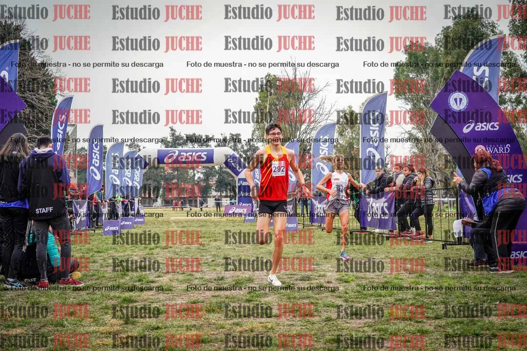 Fotos de la llegada del cross de 8000 m