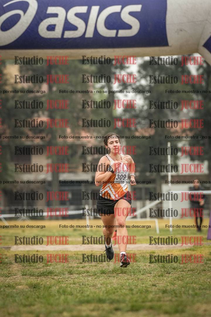 Fotos de la llegada del cross de 8000 m