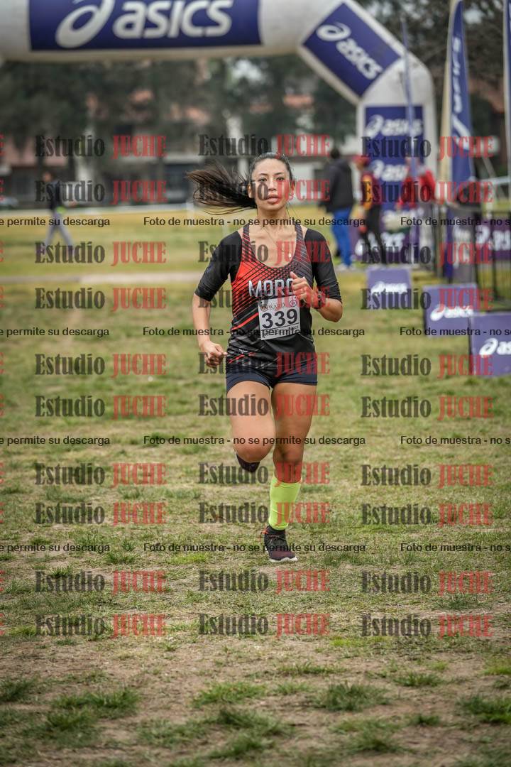Fotos de la llegada del cross de 8000 m