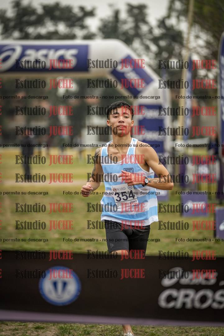 Fotos de la llegada del cross de 6000 m