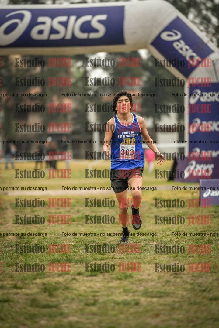 Fotos de la llegada del cross de 6000 m
