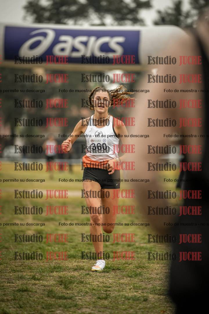 Fotos de la llegada del cross de 6000 m