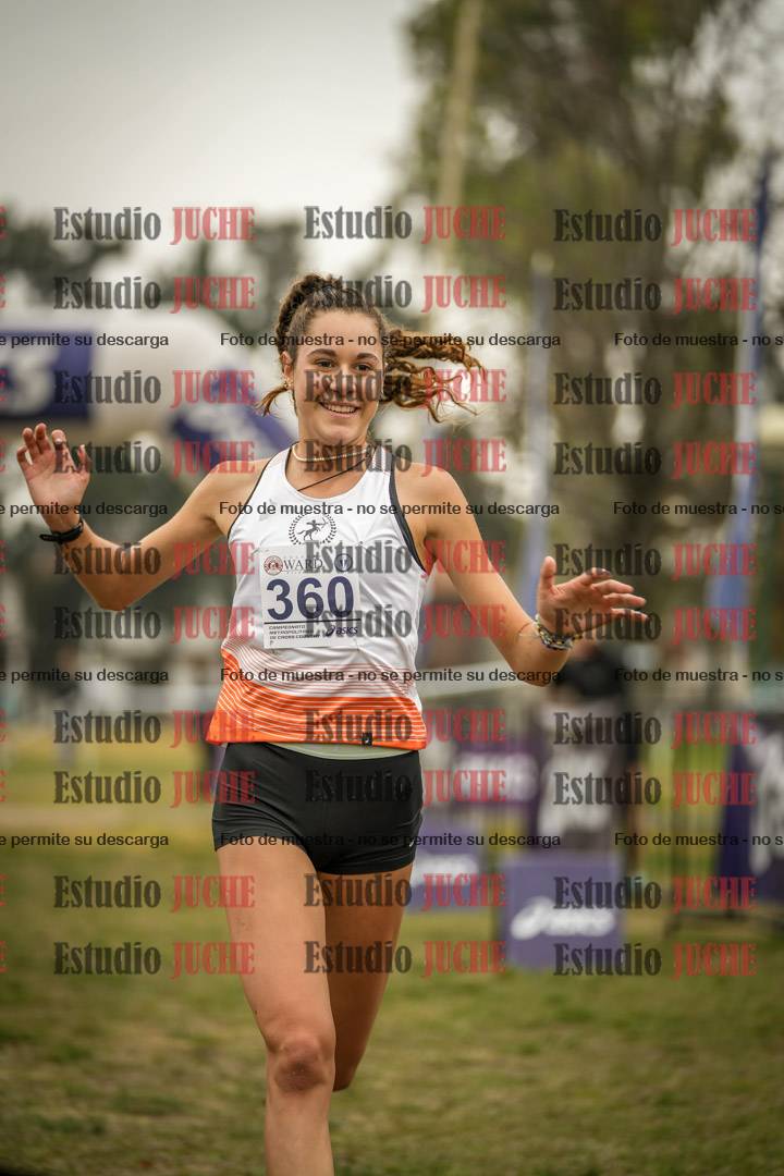 Fotos de la llegada del cross de 6000 m