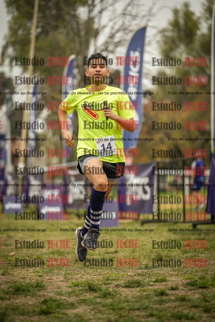 Fotos de la llegada del cross de 6000 m - running teams mujeres y varones