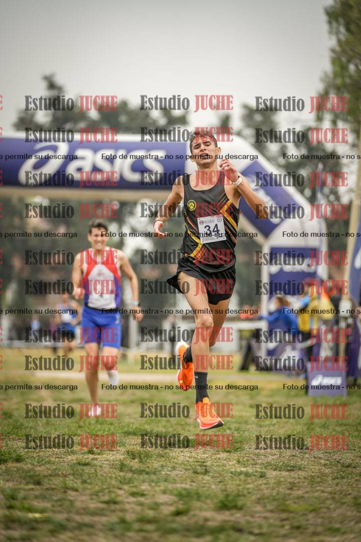 Fotos de la llegada del cross de 10.000 m