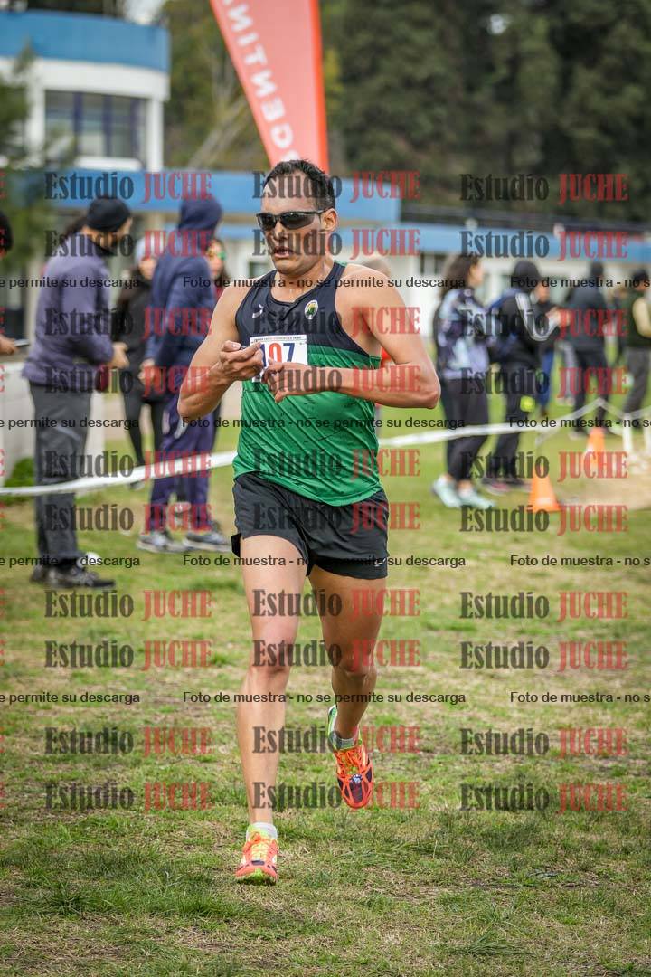 Fotos de la llegada del cross de 4000 m - varones