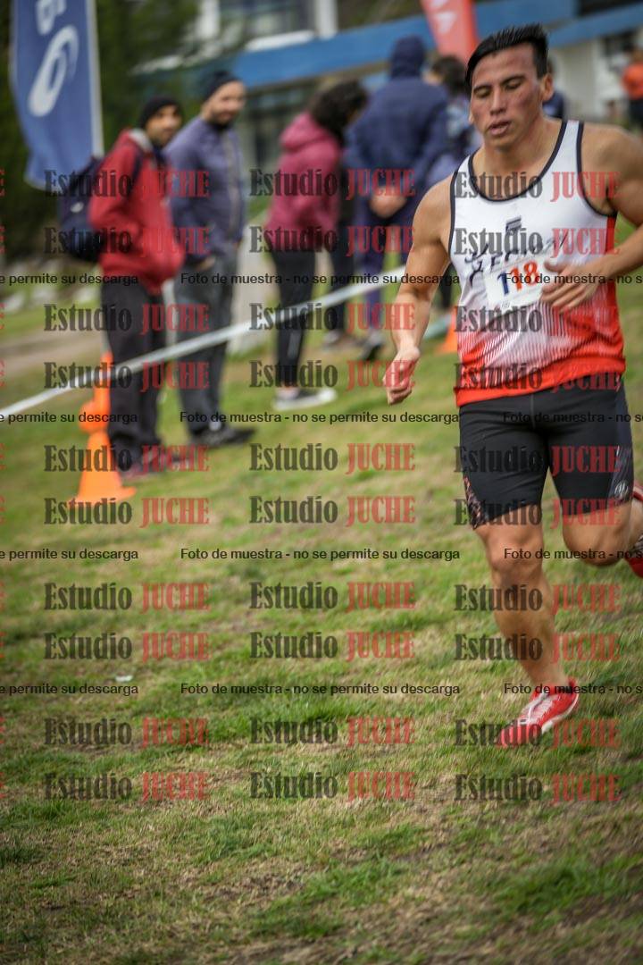 Fotos de la llegada del cross de 4000 m - varones