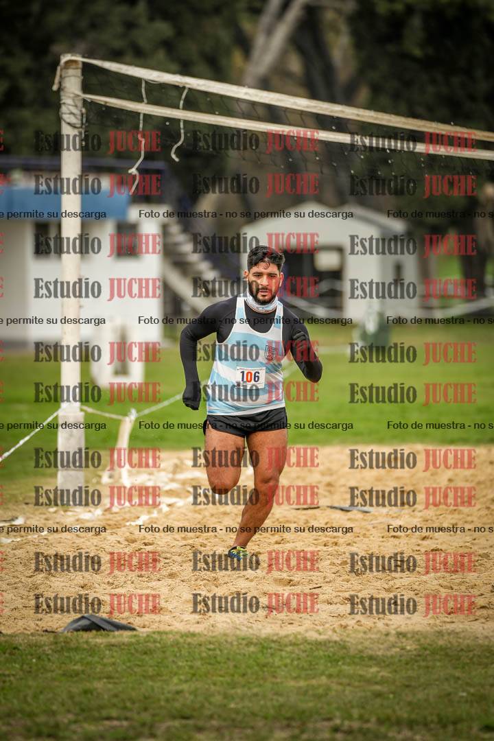 Fotos de la llegada del cross de 4000 m - varones