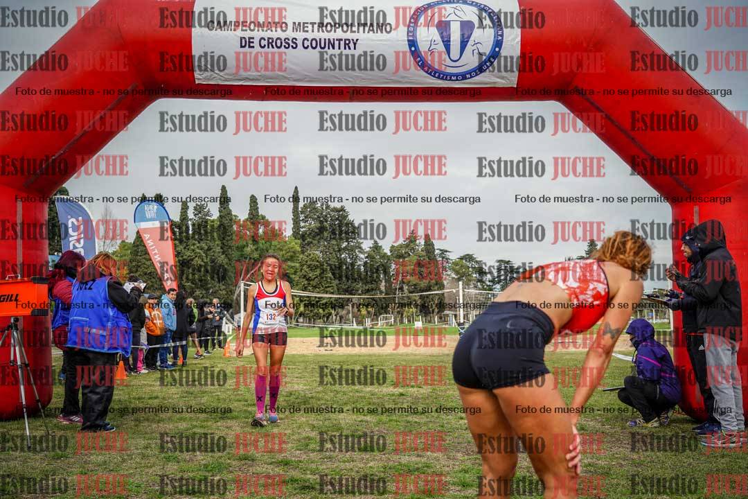 Fotos de la llegada del cross de 6000 m