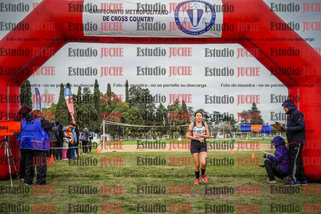 Fotos de la llegada del cross de 6000 m