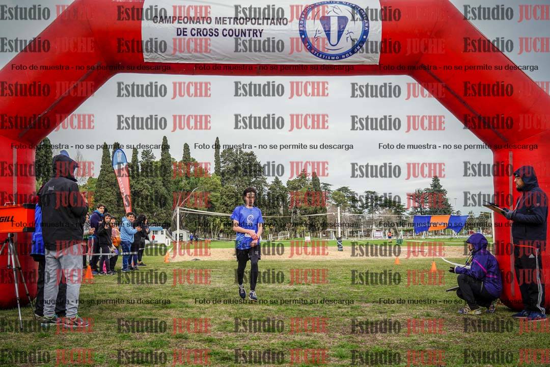 Fotos de la llegada del cross de 6000 m