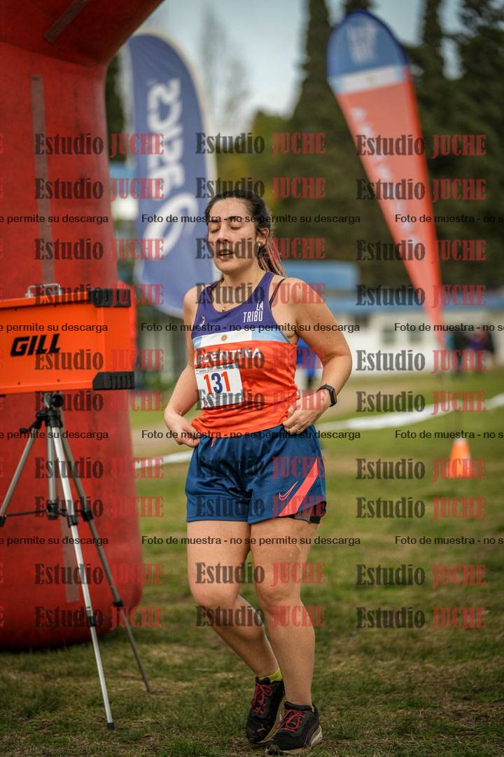 Fotos de la llegada del cross de 6000 m