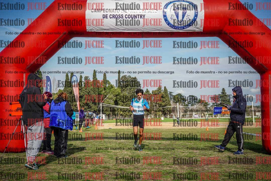 Fotos de la llegada del cross de 3000 m