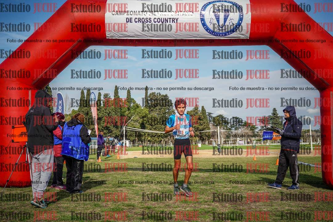Fotos de la llegada del cross de 3000 m