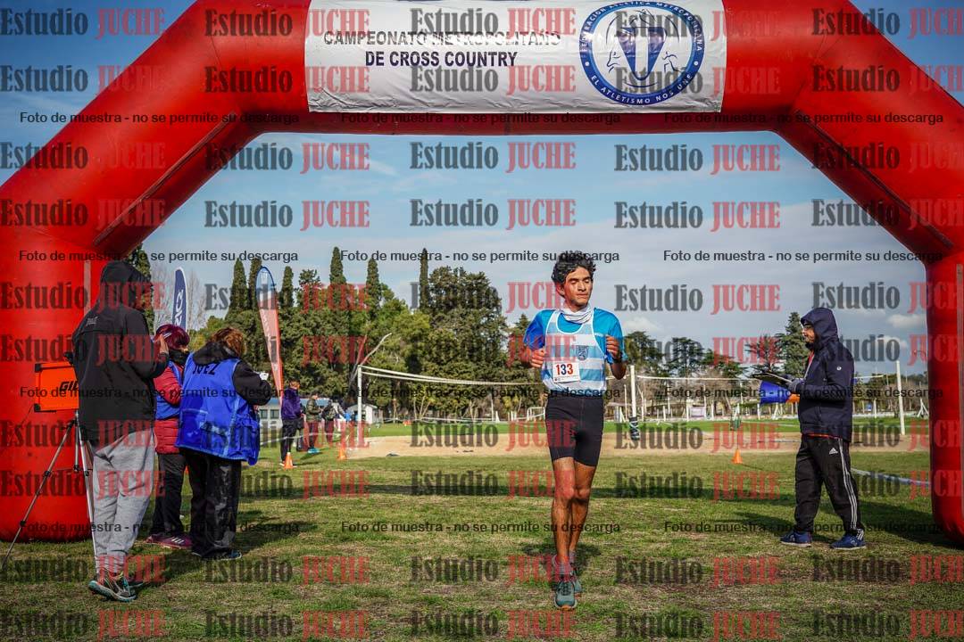 Fotos de la llegada del cross de 3000 m