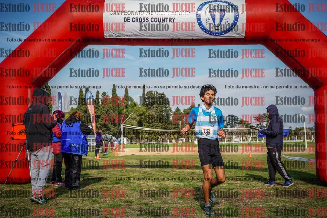 Fotos de la llegada del cross de 3000 m