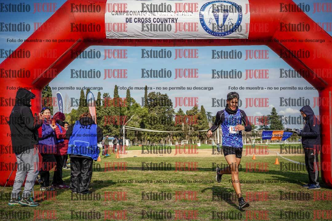 Fotos de la llegada del cross de 3000 m