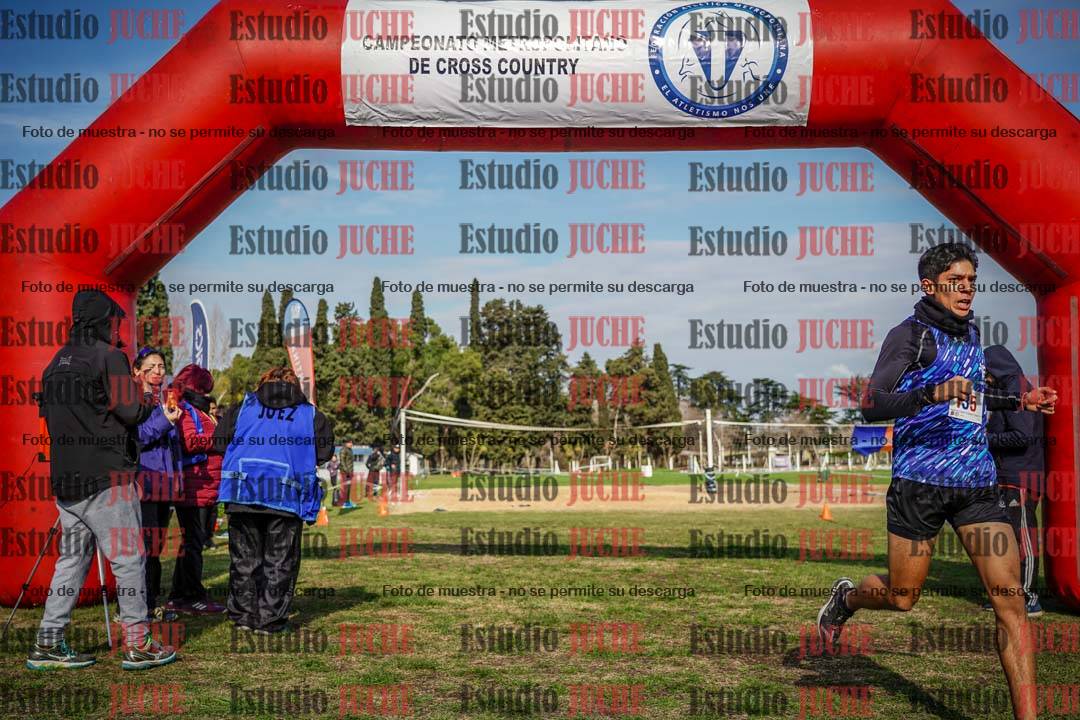 Fotos de la llegada del cross de 3000 m
