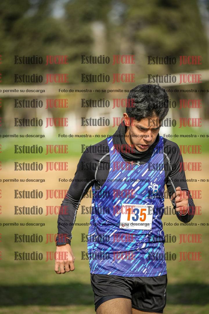 Fotos de la llegada del cross de 3000 m
