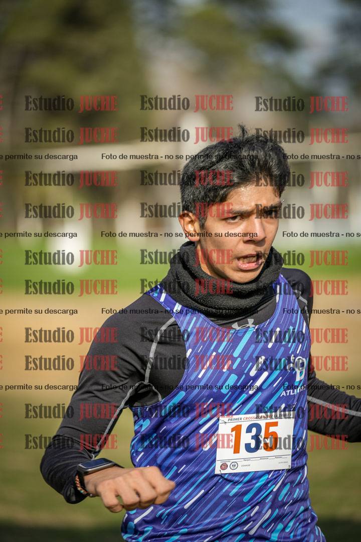 Fotos de la llegada del cross de 3000 m
