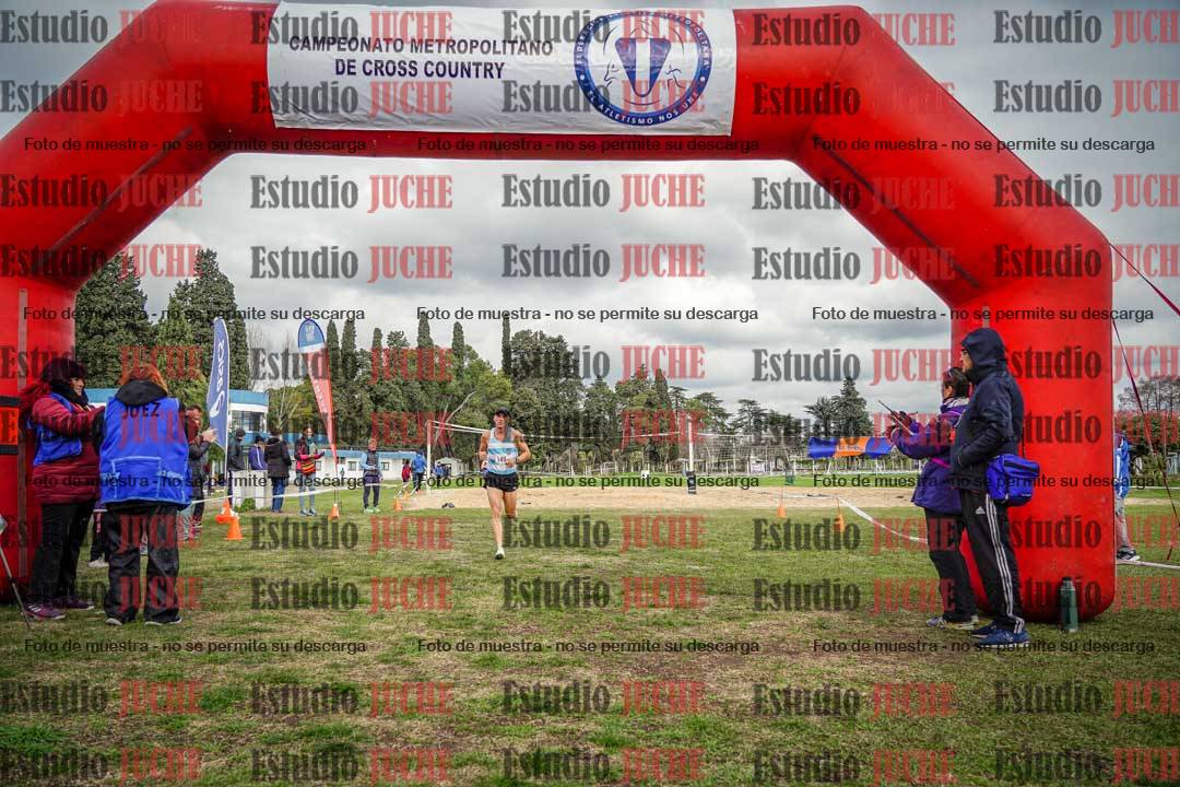 Fotos de la llegada del cross de 1500 m