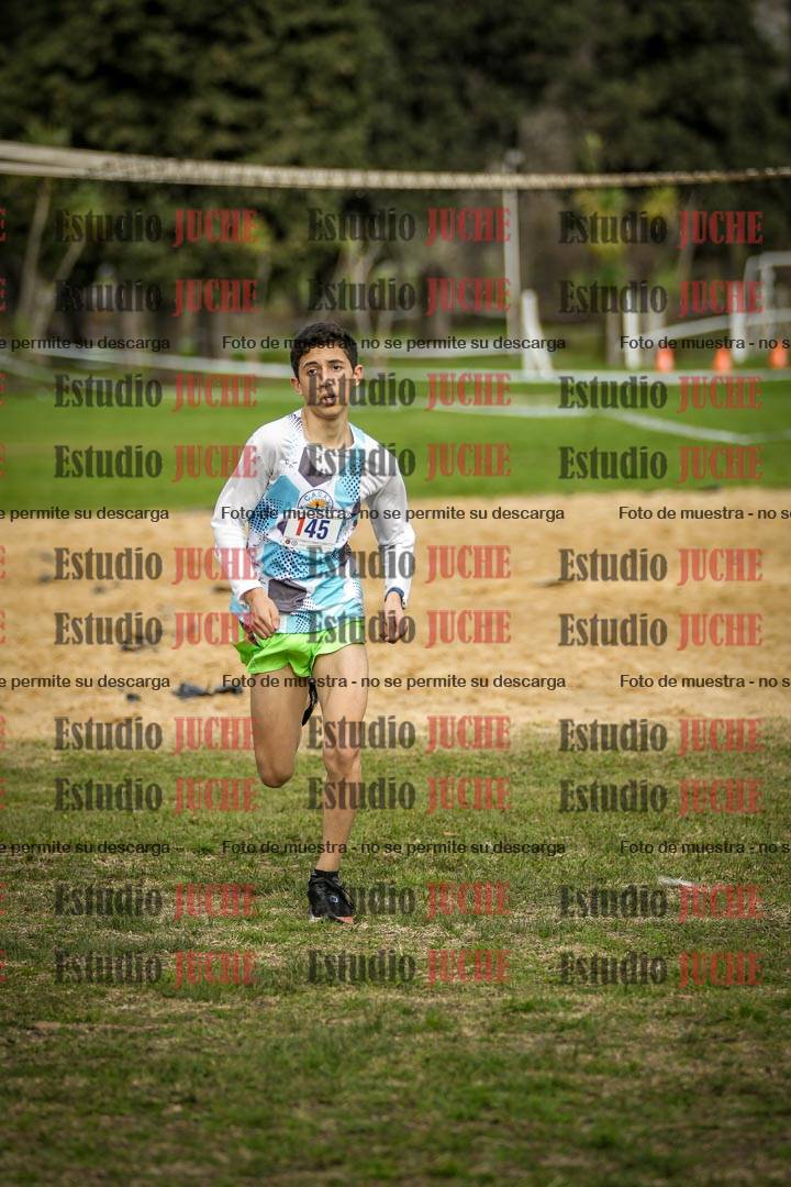 Fotos de la llegada del cross de 1500 m
