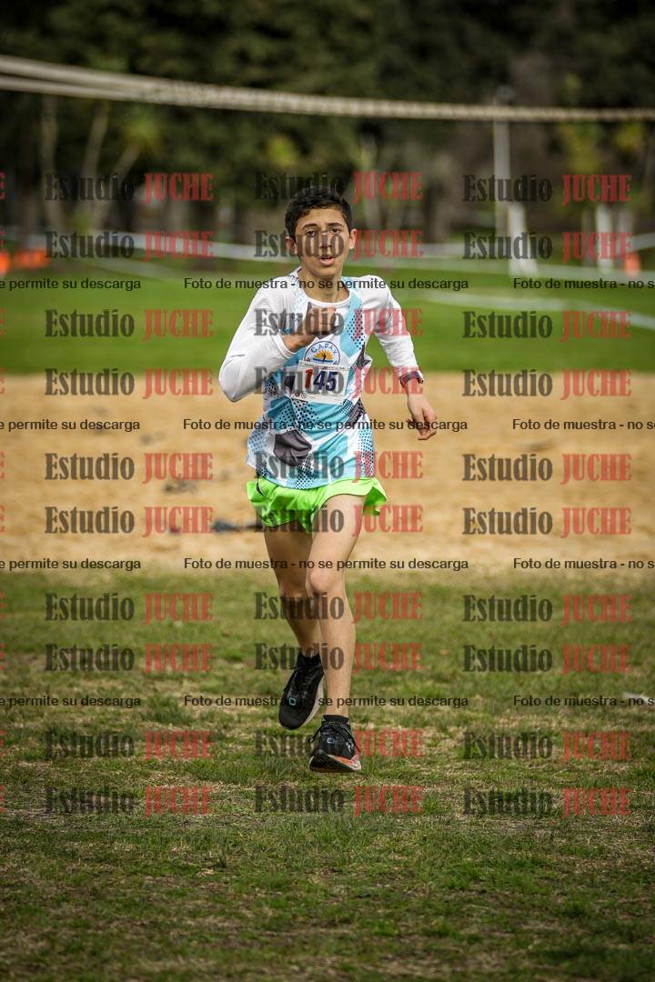 Fotos de la llegada del cross de 1500 m