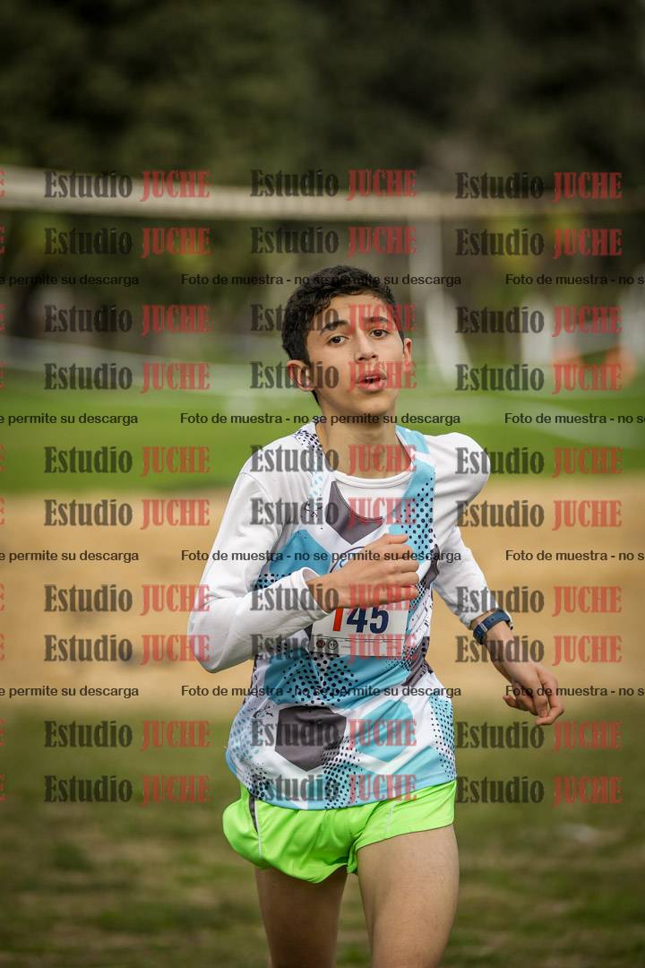 Fotos de la llegada del cross de 1500 m