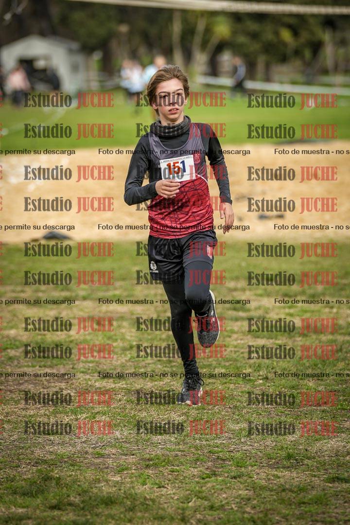 Fotos de la llegada del cross de 1500 m