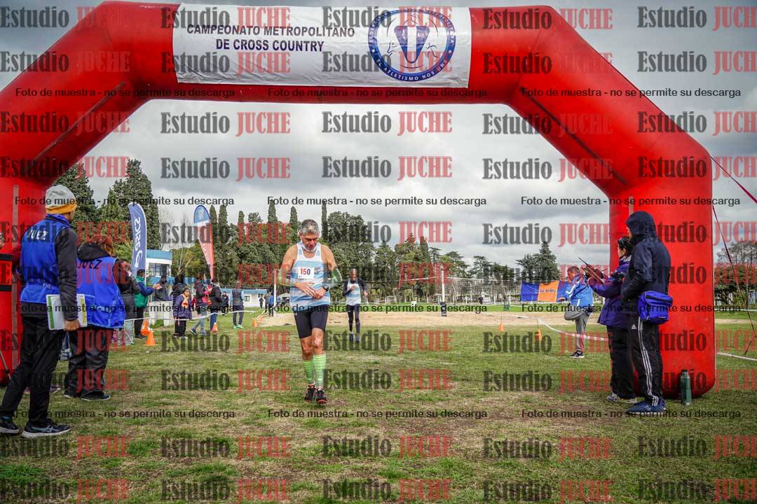 Fotos de la llegada del cross de 1500 m