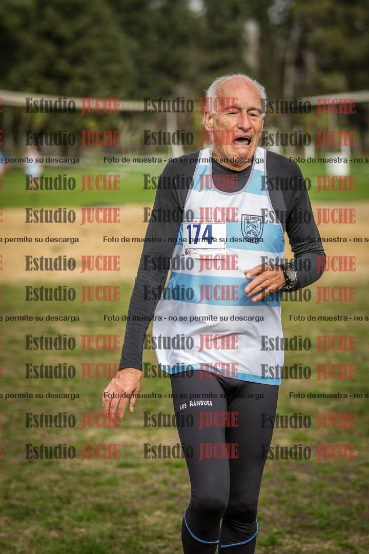Fotos de la llegada del cross de 1500 m