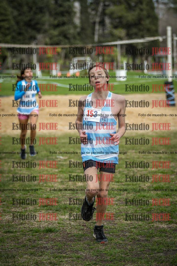 Fotos de la llegada del cross de 1500 m