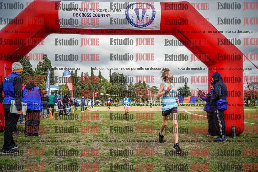 Fotos de la llegada del cross de 1500 m