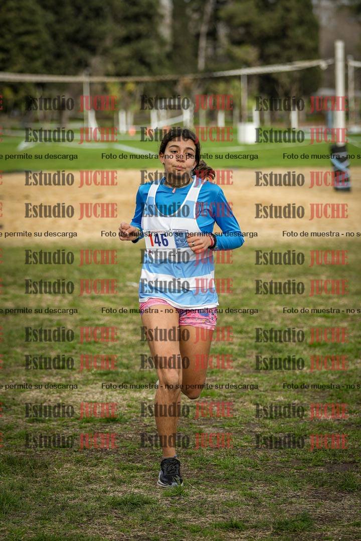 Fotos de la llegada del cross de 1500 m