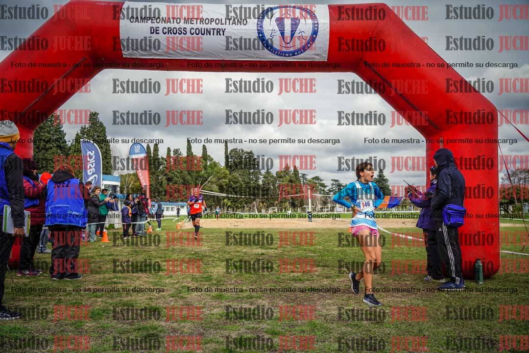 Fotos de la llegada del cross de 1500 m