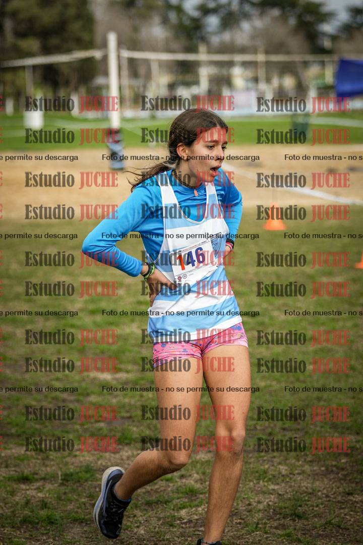 Fotos de la llegada del cross de 1500 m