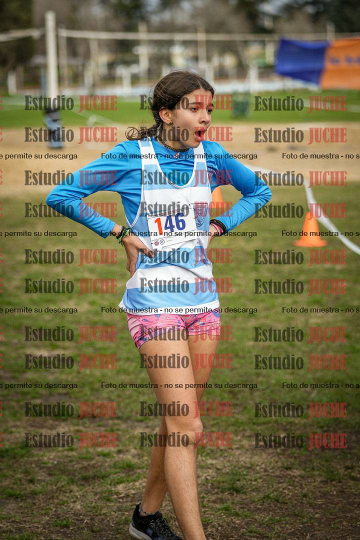 Fotos de la llegada del cross de 1500 m