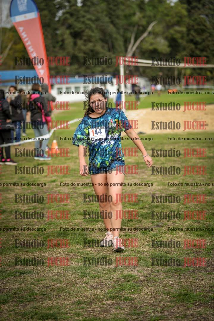 Fotos de la llegada del cross de 1500 m