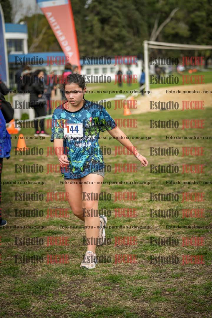Fotos de la llegada del cross de 1500 m