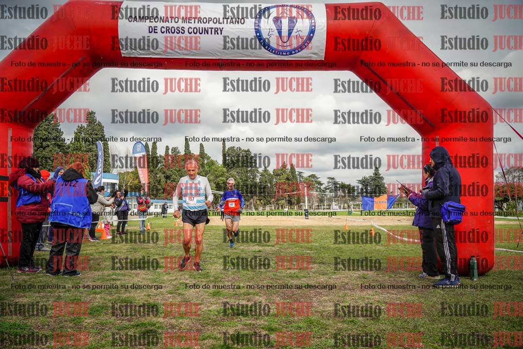 Fotos de la llegada del cross de 1500 m