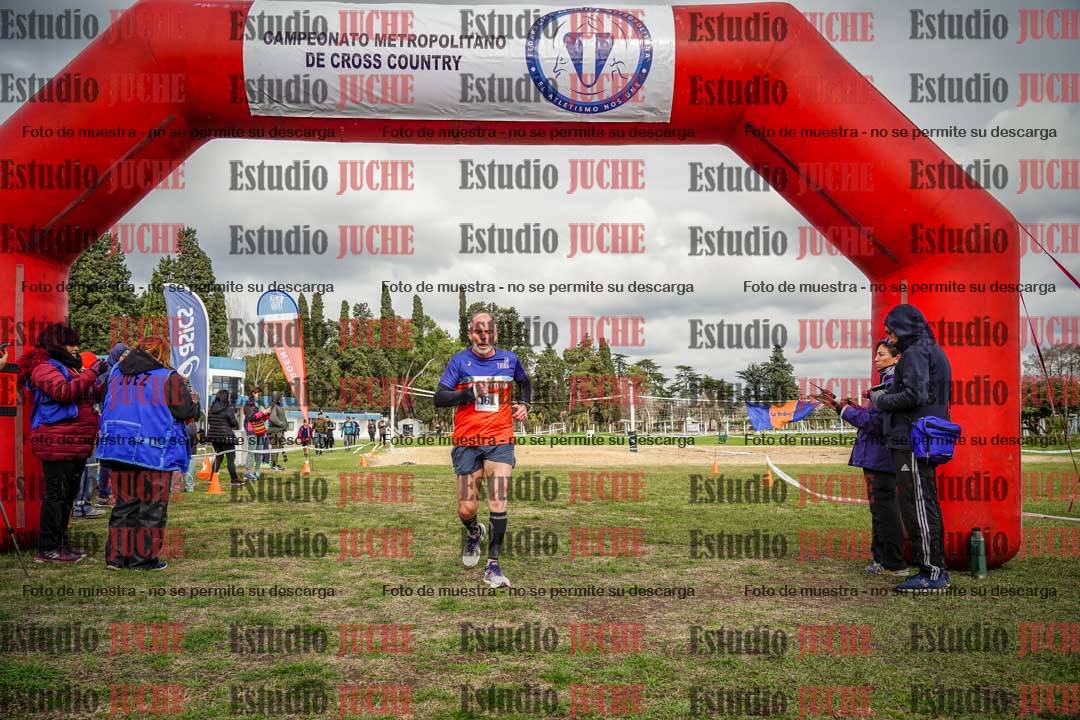 Fotos de la llegada del cross de 1500 m