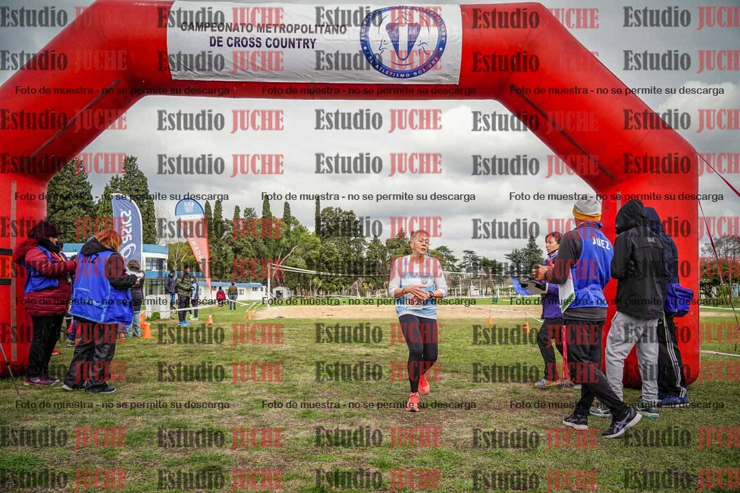 Fotos de la llegada del cross de 1500 m